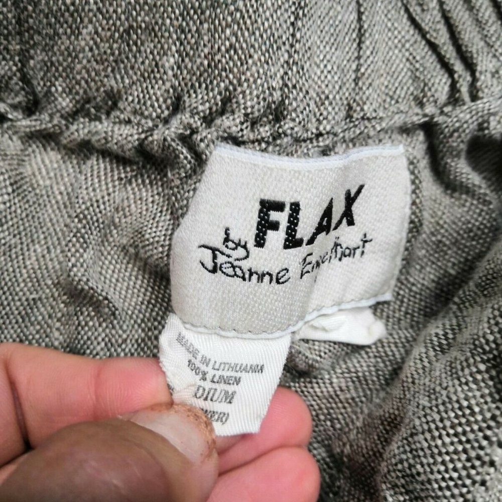 Flax by Jeanne Engelhart Womens Gray Skirt Medium - Picture 6 of 10